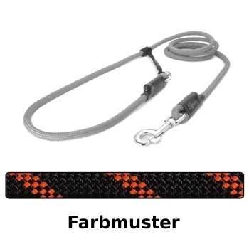 EASYLONG Hundeleine - L - 3m - alternativ orange rally